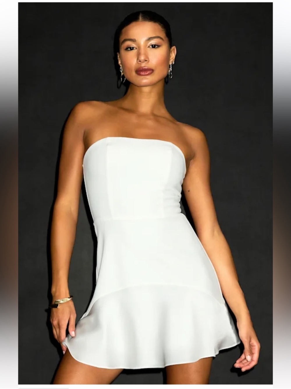 Lulus Dress M Going Out White